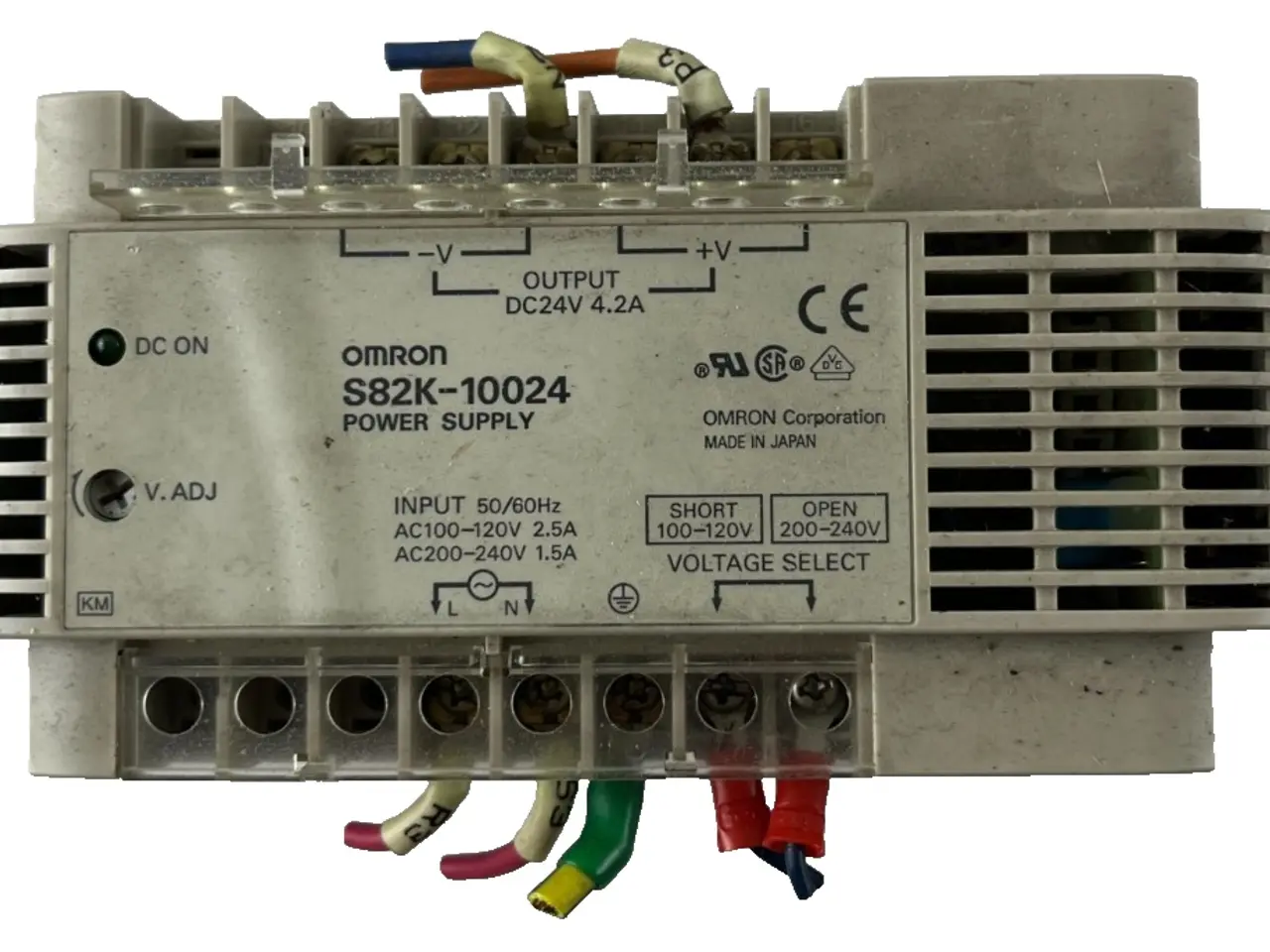 Billede 1 - Omron S82K-10024 strømforsyning 24V DC 4.2A AC DIN