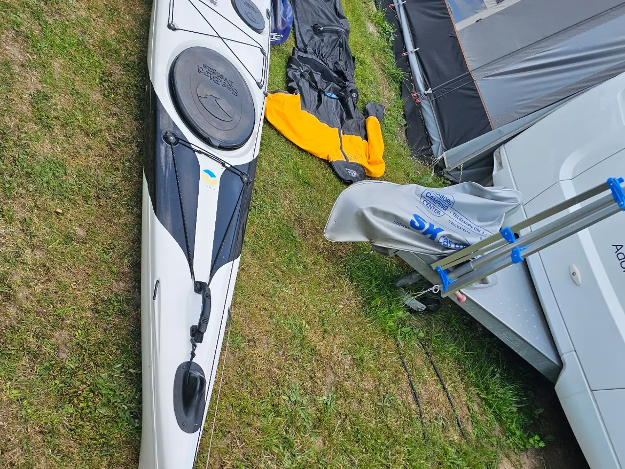 Billede 4 - H2O Carbon Fiber havkajak plus tilbehør