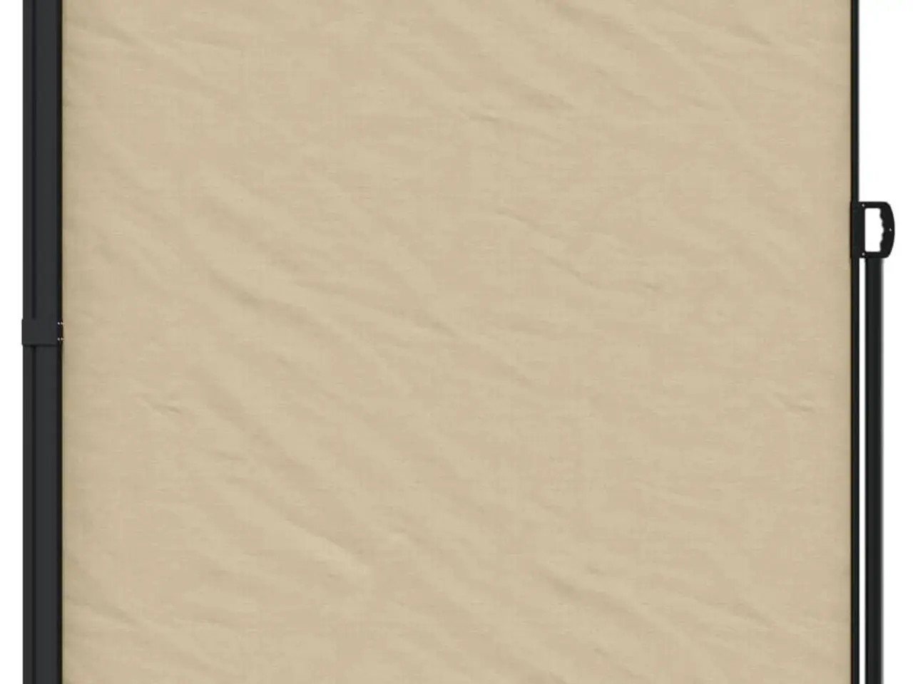 Billede 3 - Sammenrullelig sidemarkise 180x500 cm beige