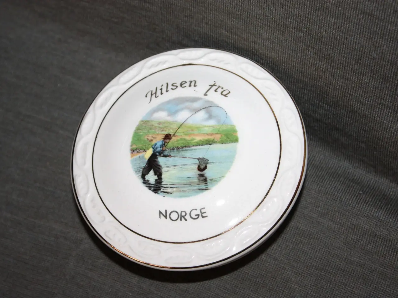 Billede 2 - Hilsen fra Norge Figgjo Flint smykkeskrin
