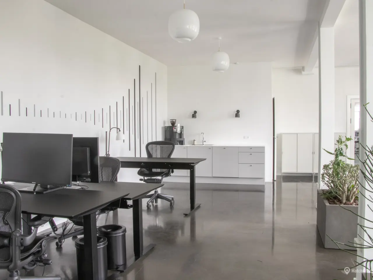 Billede 11 - Kontorpladser i nyistandsat penthouse på Vesterbro med ro. grøn udsigt og all-inclusive