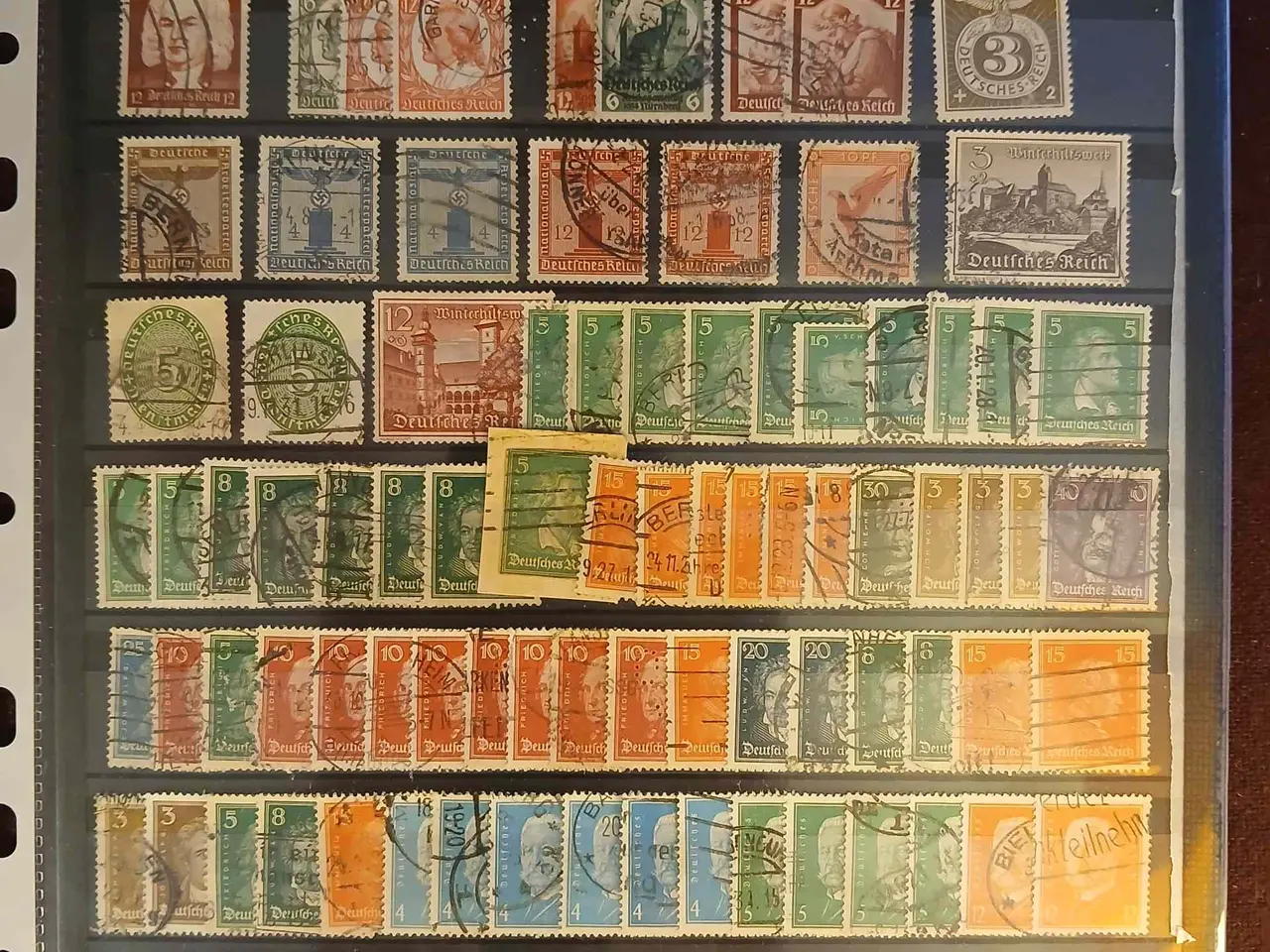 Billede 4 - Deutsches Reich (435) 6 plancher med 8 sider