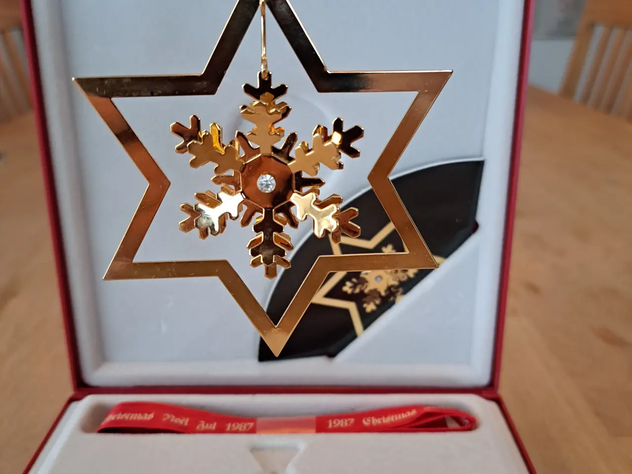 Billede 3 - Georg Jensen juleuro, Snefnug 1987 
