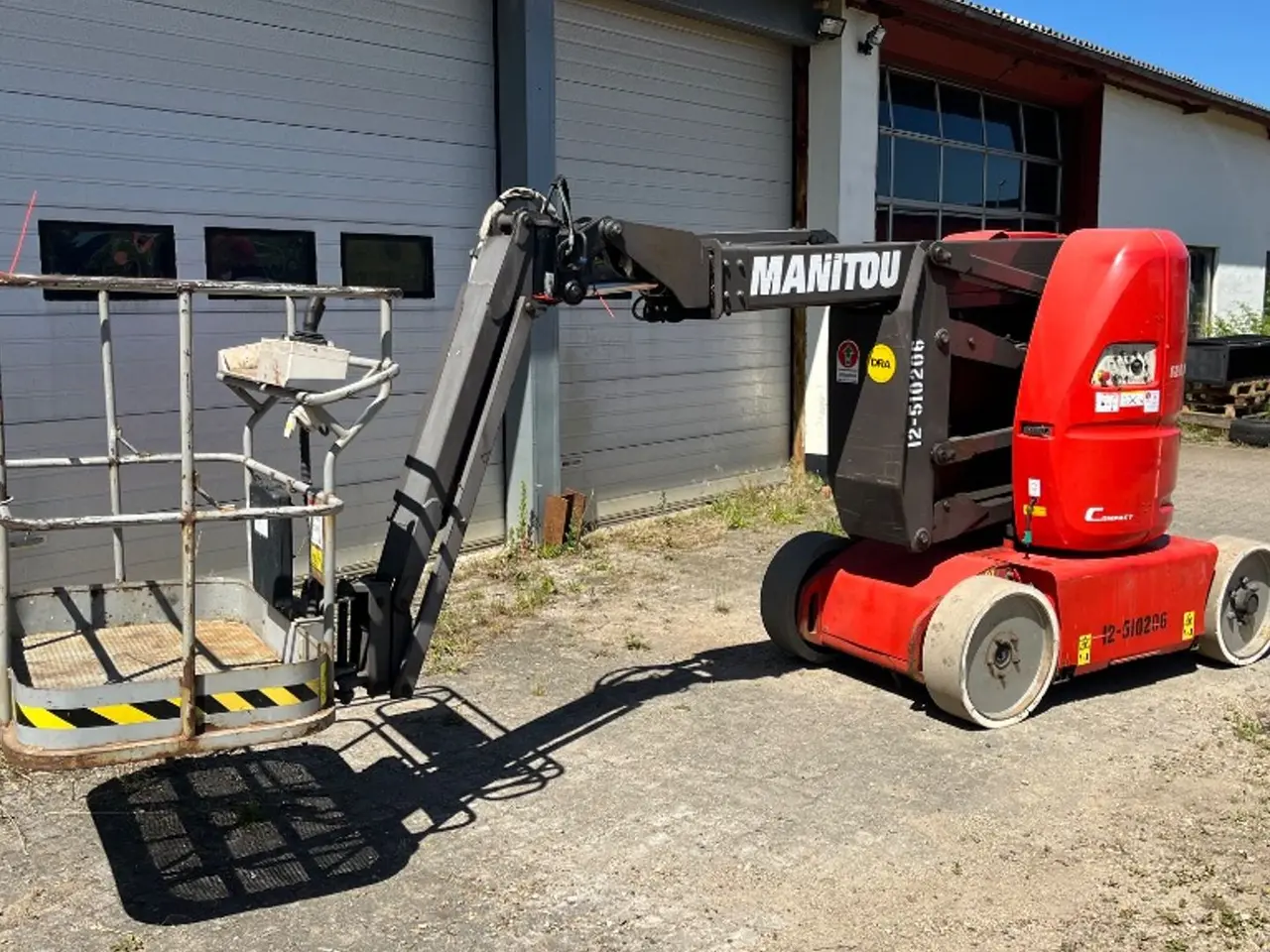 Billede 1 - Manitou 120AFTJC Knækarmslift 12 meter