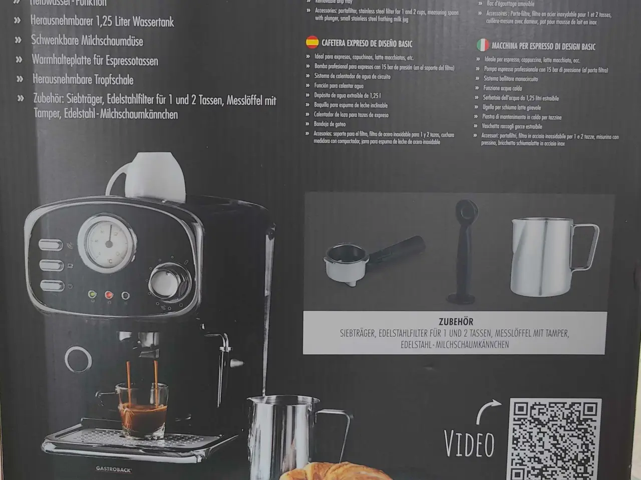 Billede 3 - Espressomaskine basic fra Gastroback