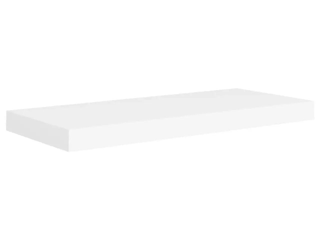 Billede 4 - Væghylder 2 stk. 60x23,5x3,8 cm MDF hvid