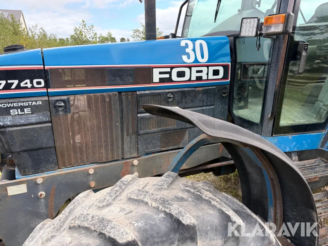 Billede 11 - Traktor Ford 7740 powerstar SLE