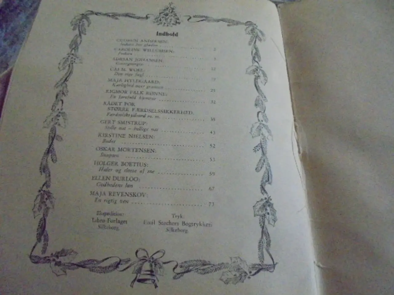 Billede 5 - Dansk Postforbunds Feriefond – Juleposten 1956  