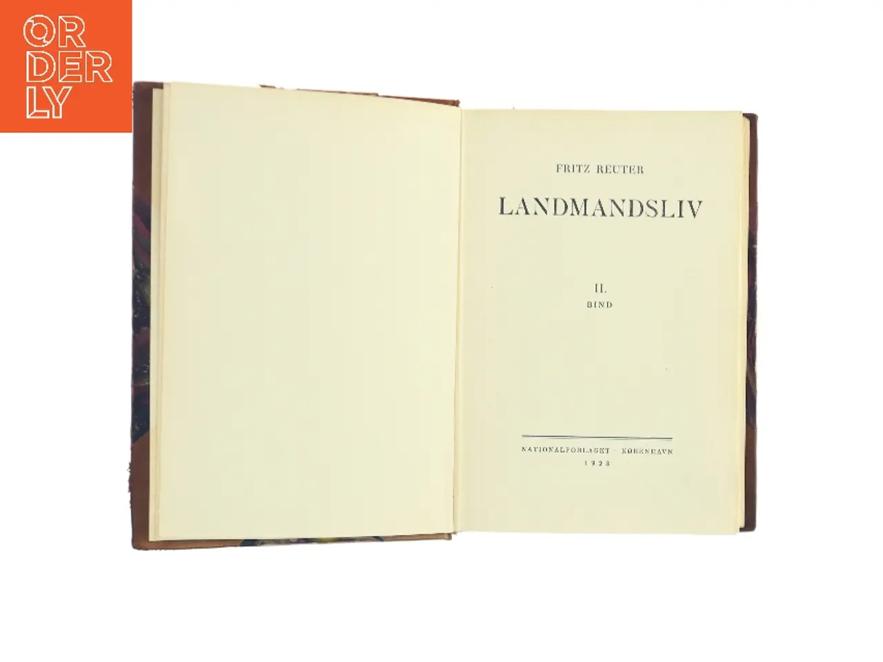 Billede 2 - Landmandsliv af Fritz Reuter (Bog)