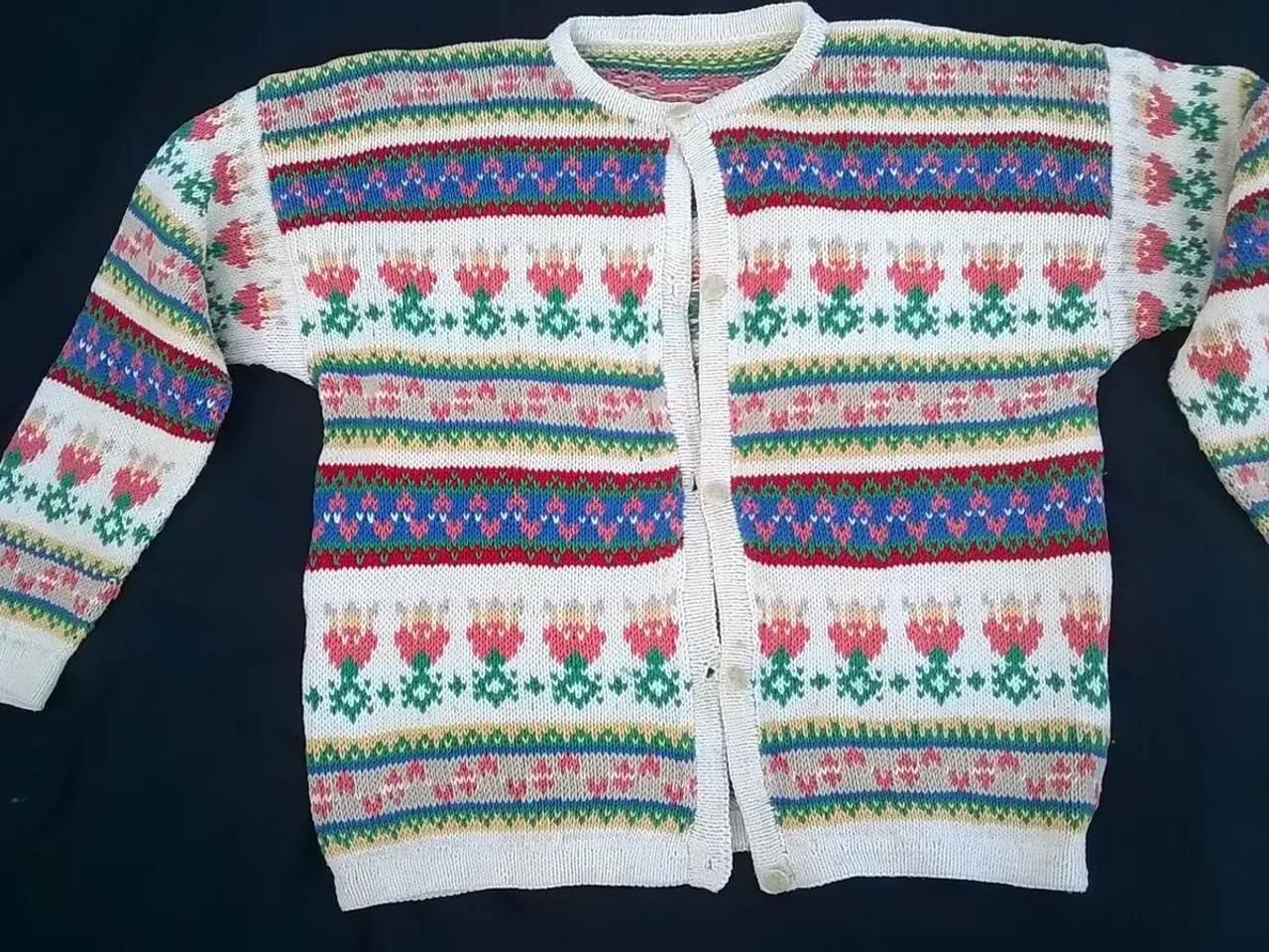 Billede 1 - Retro hønsestrik