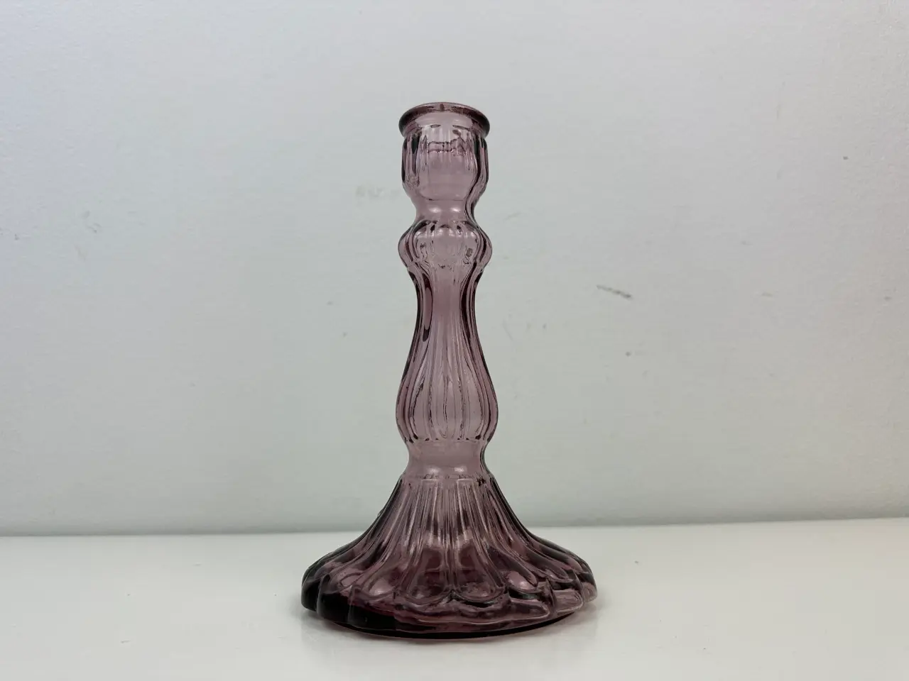 Billede 5 - Ældre vase i glas