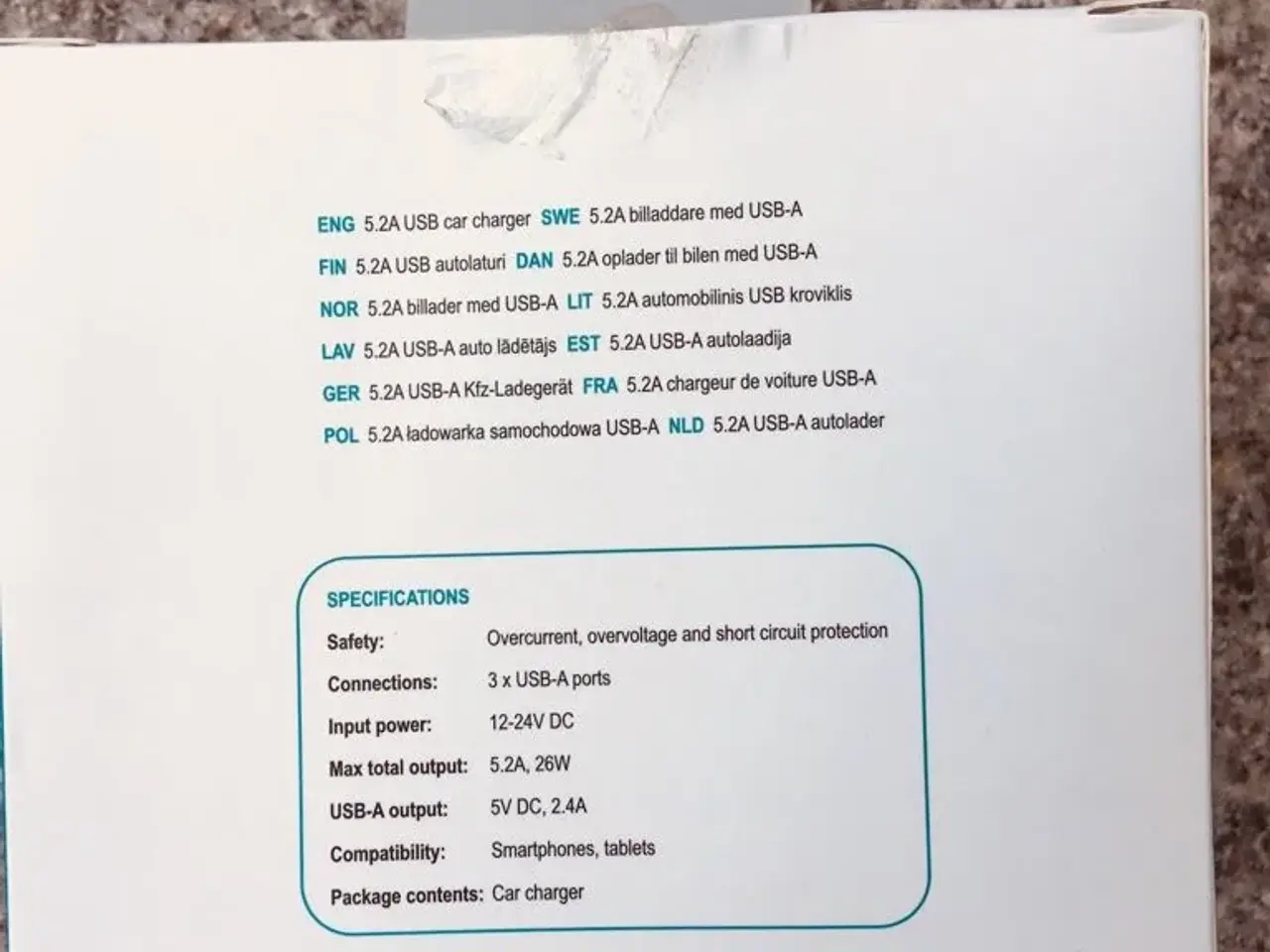 Billede 4 - USB lader