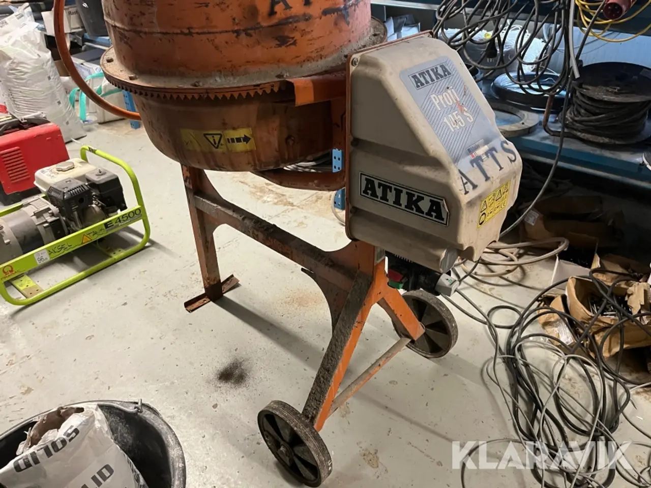 Billede 2 - Betonblander ATIKA Profi 145 s