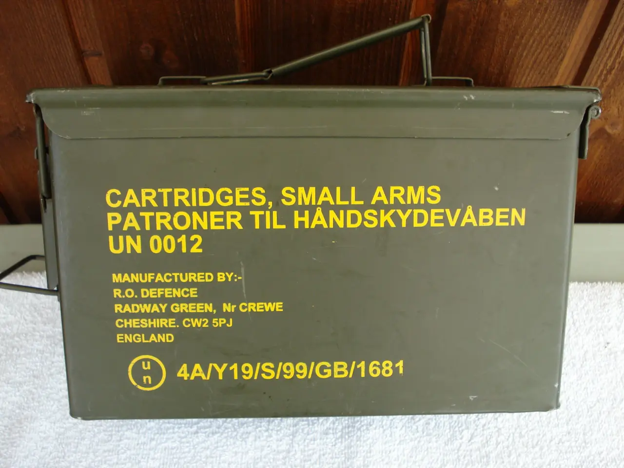 Billede 3 - ammunition kasse