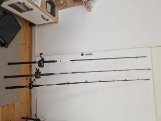 Fiskestænger med Hjul