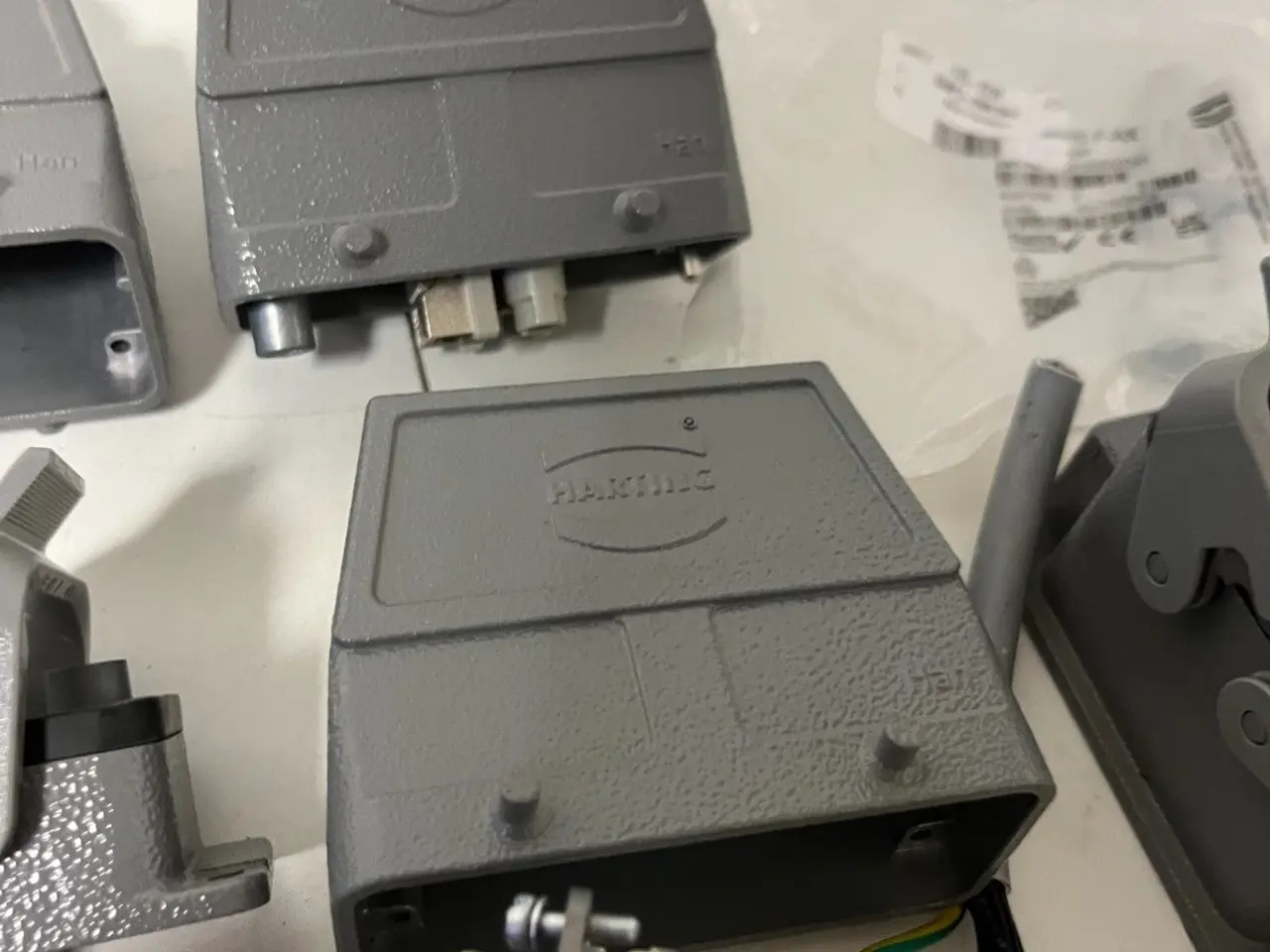 Billede 8 - Harting Han Heavy Duty stik parti Enclosures kabel