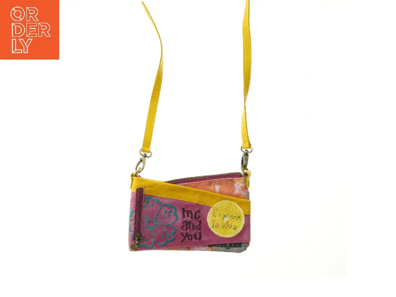 Billede 1 - Farverig Desigual skuldertaske fra Desigual (str. 23x15 cm)