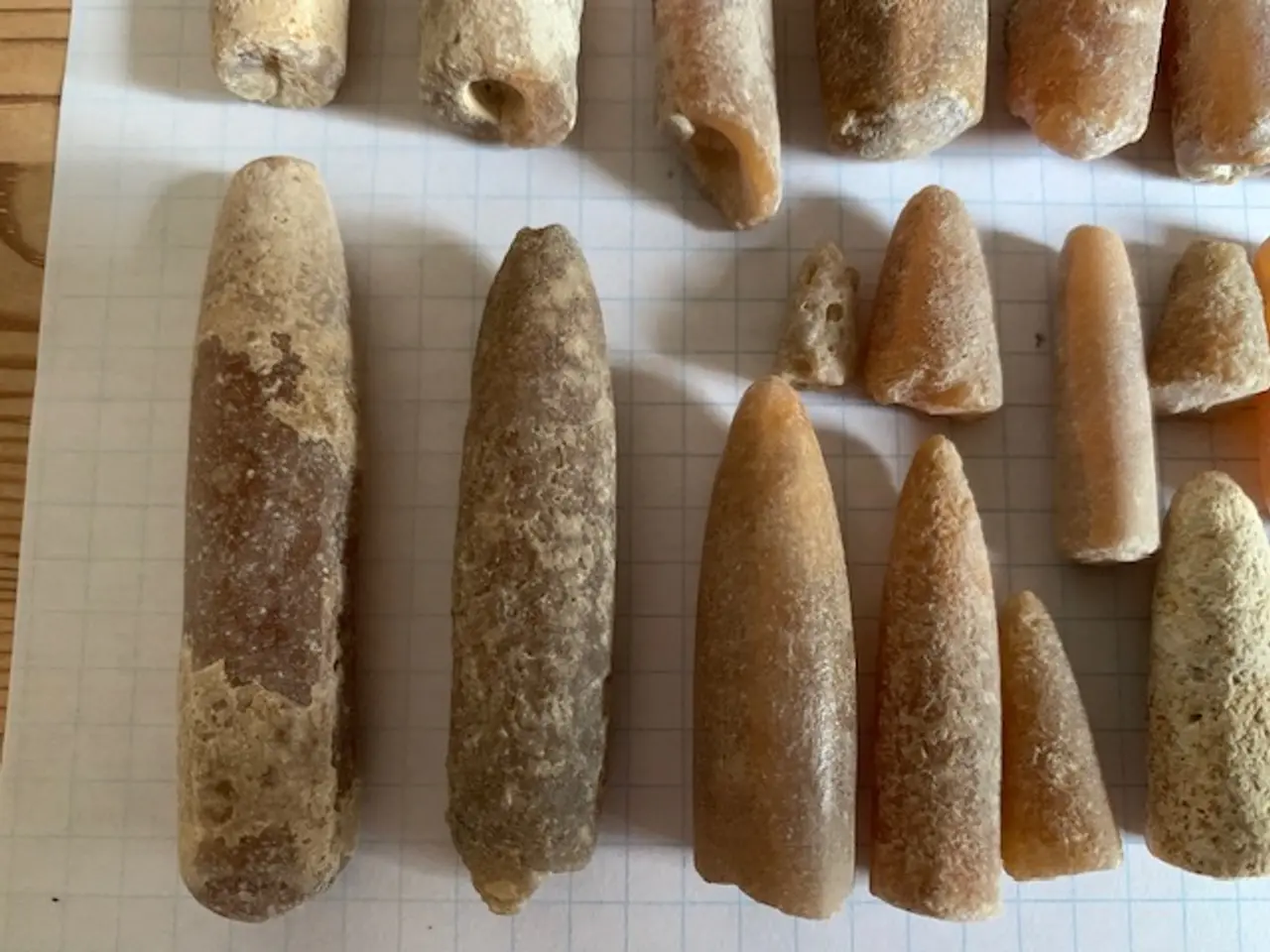 Billede 8 - 109 stk. vættelys - fossiler - sælges samlet