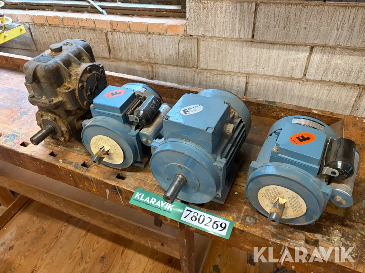 Billede 2 - Blandet Lot / motor 5 styk Asea