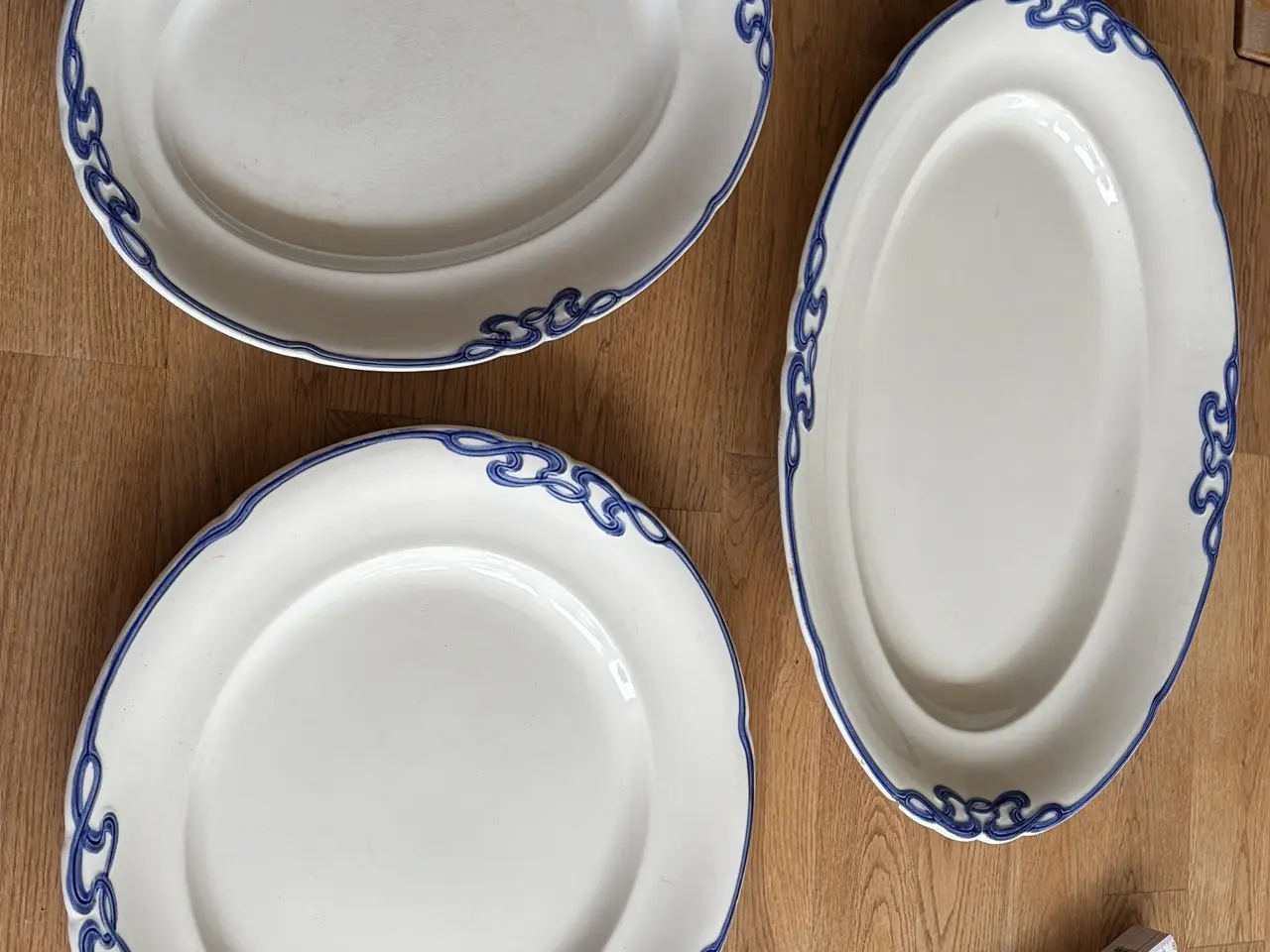 Billede 1 - Villeroy & Boch stel Blå Olga