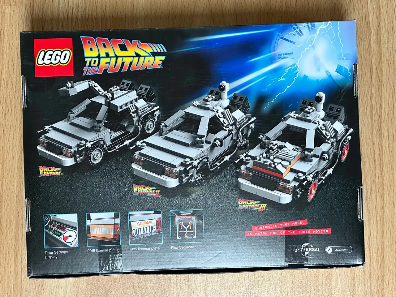 Billede 2 - LEGO sæt 21103 The DeLorean Time Machine
