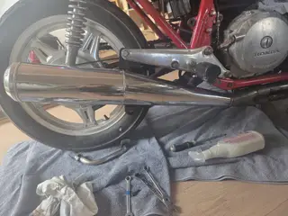 Motad udstødning original honda cb750