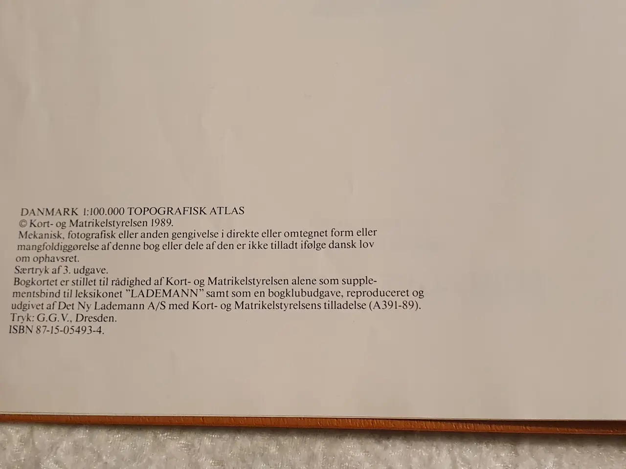 Billede 3 - Lademann Topografisk Atlas Danmark