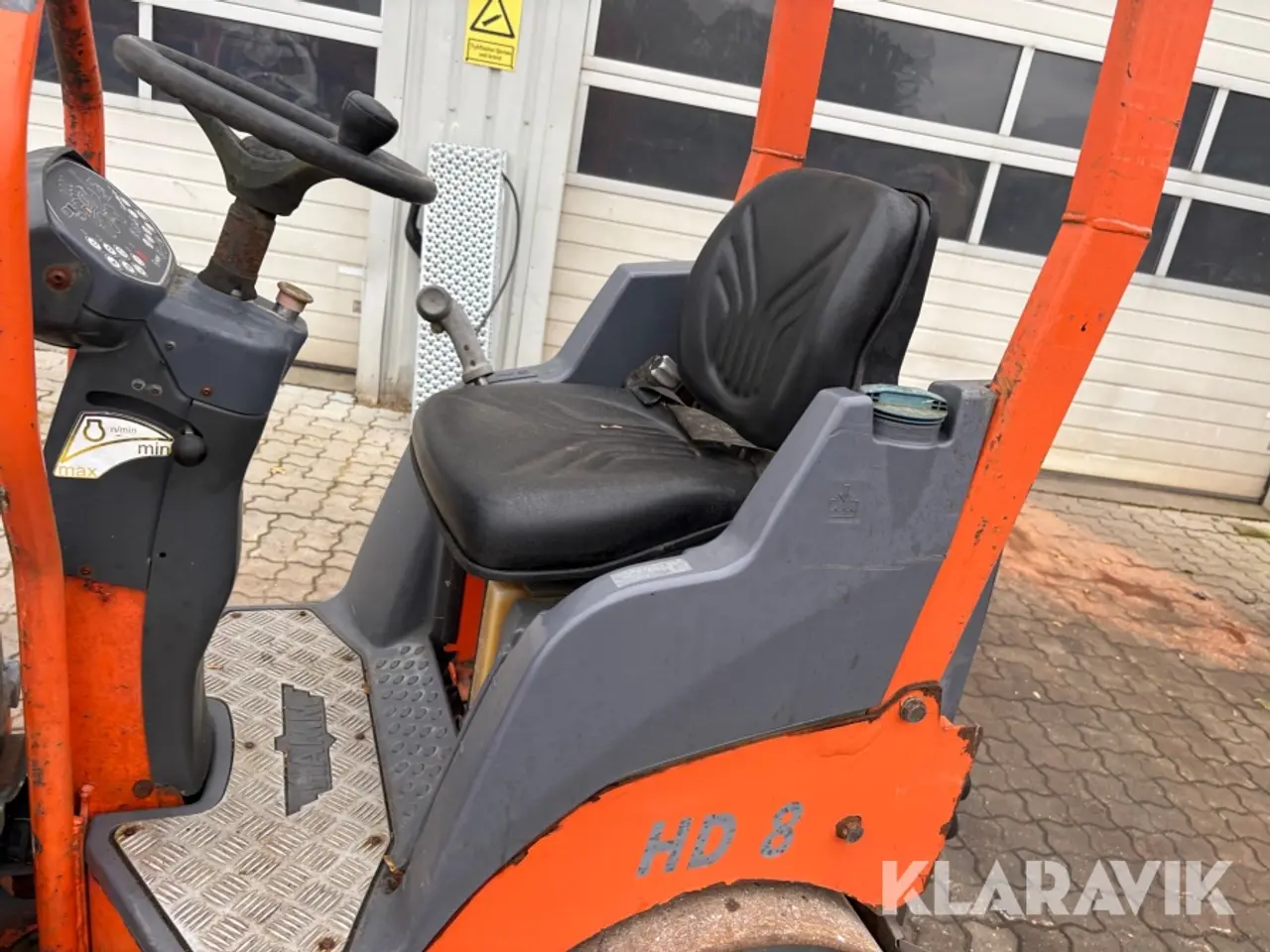 Billede 6 - Vejtromle HAMM HD8 W