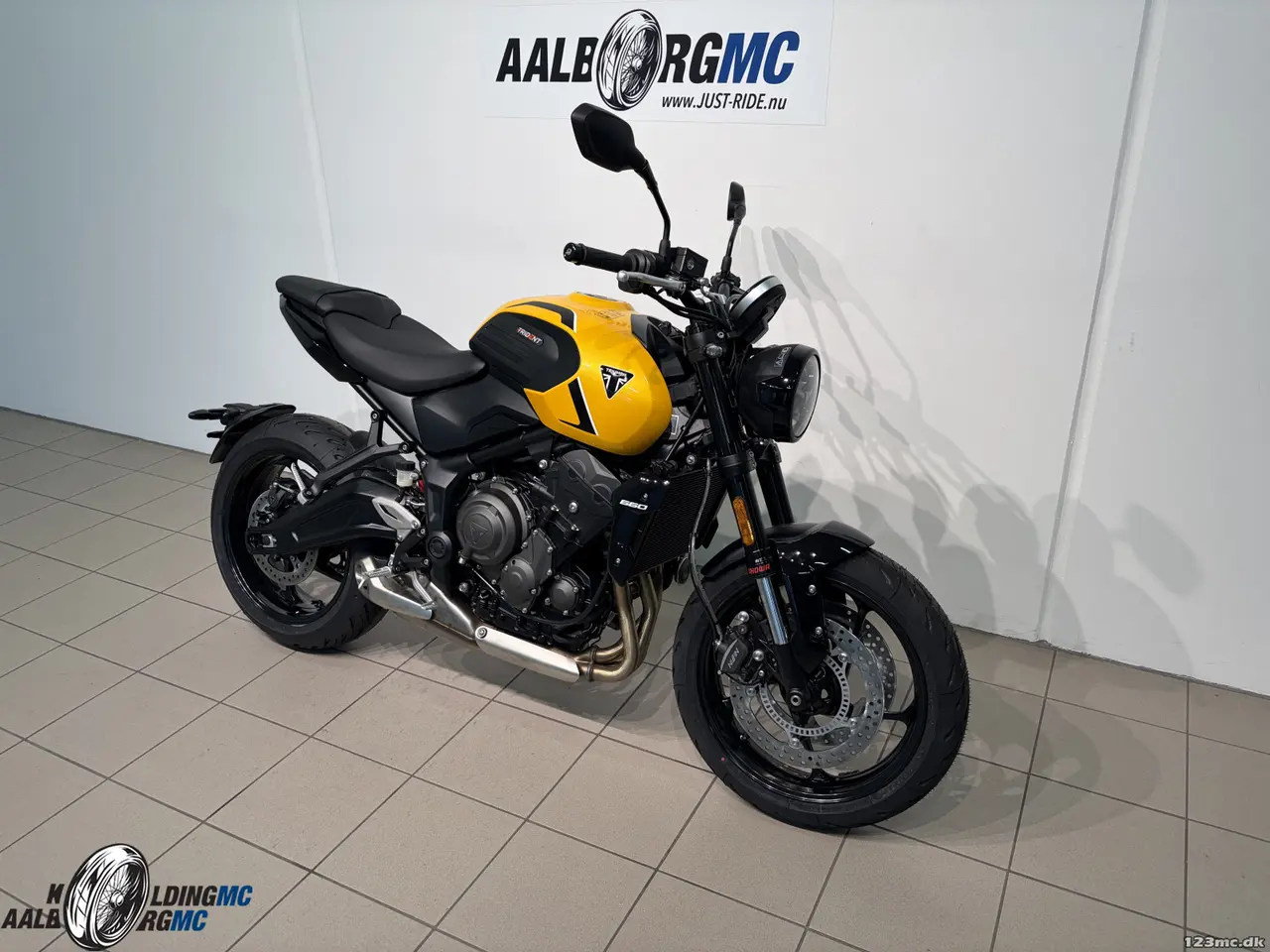 Billede 3 - Triumph Trident 660 Cosmic Yellow