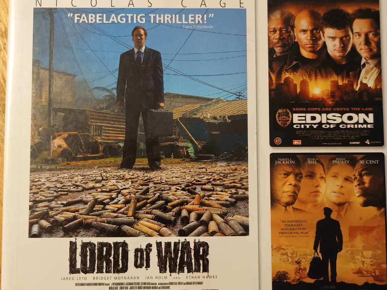Billede 1 - Tre film til ens pris.