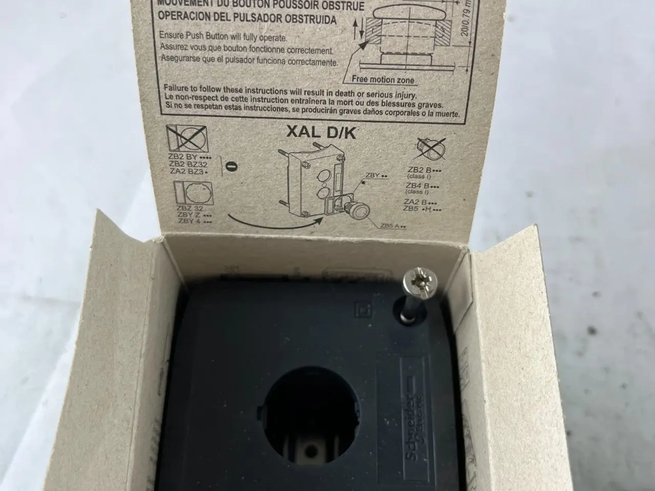 Billede 7 - Schneider Electric XALD01 Harmony XAL 1‑Hole Empty