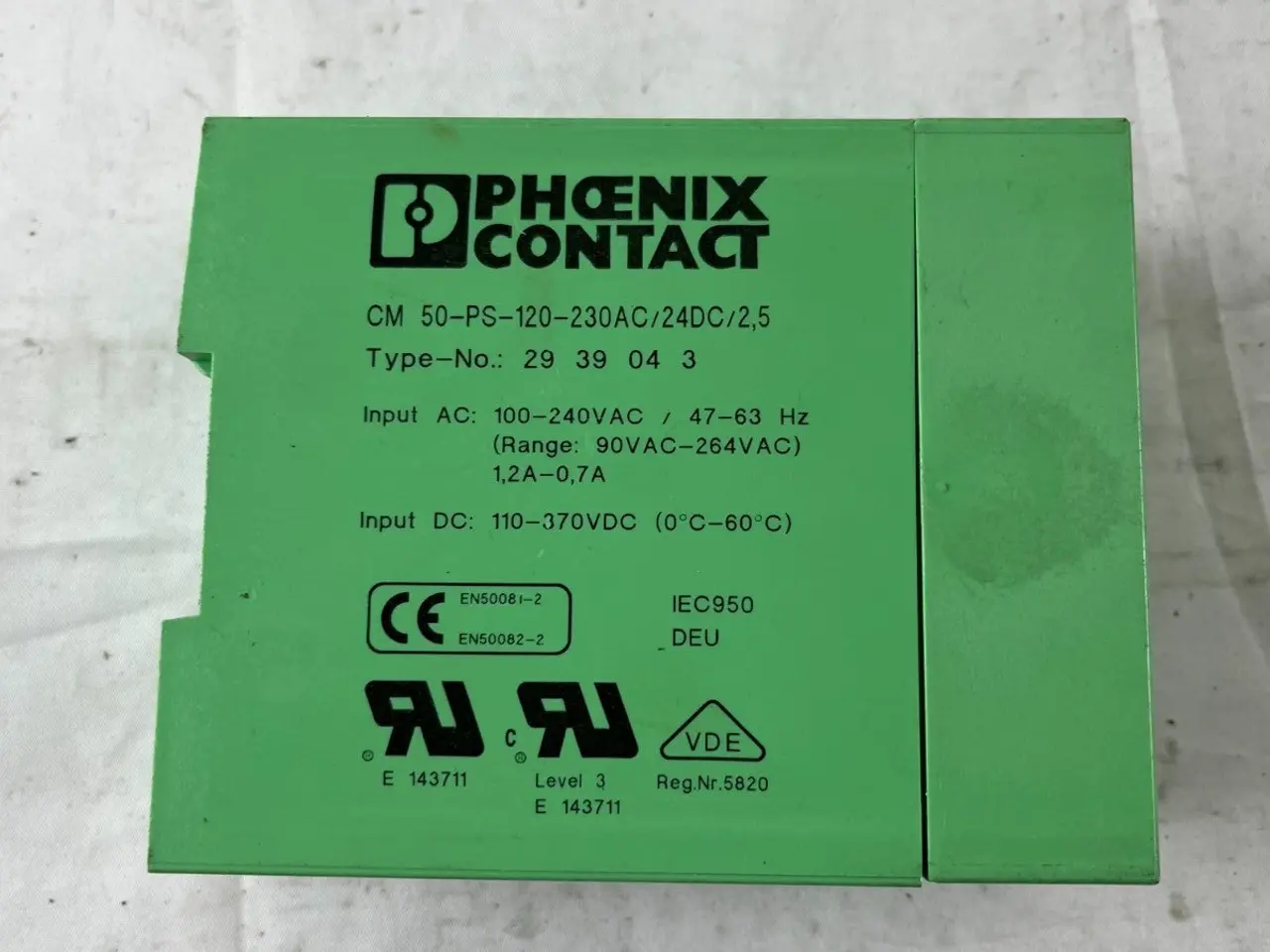Billede 3 - Phoenix Contact CM 50-PS-120-230AC/24DC/2,5 24VDC