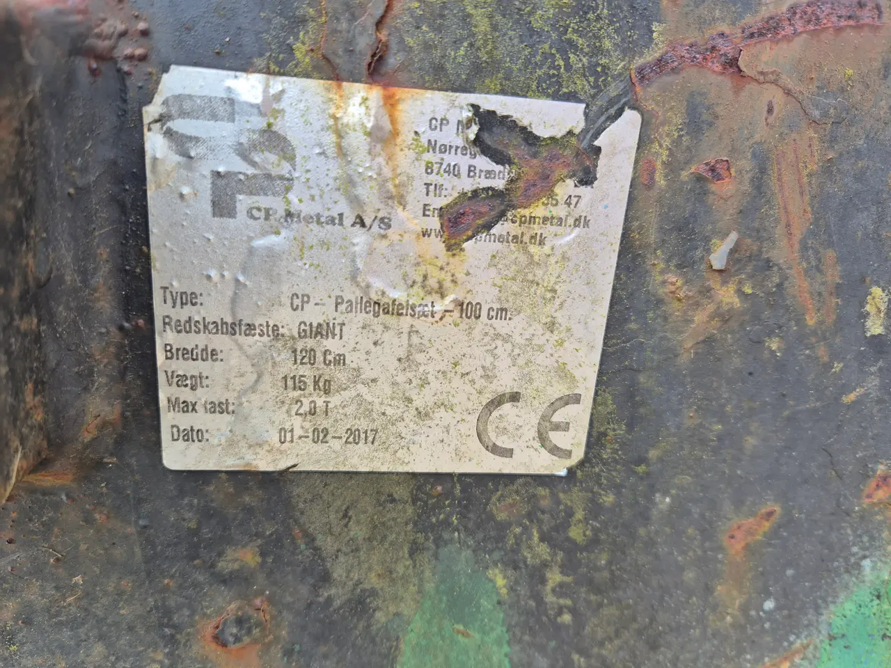 Billede 4 - CP Pallegafler med Giant skifte