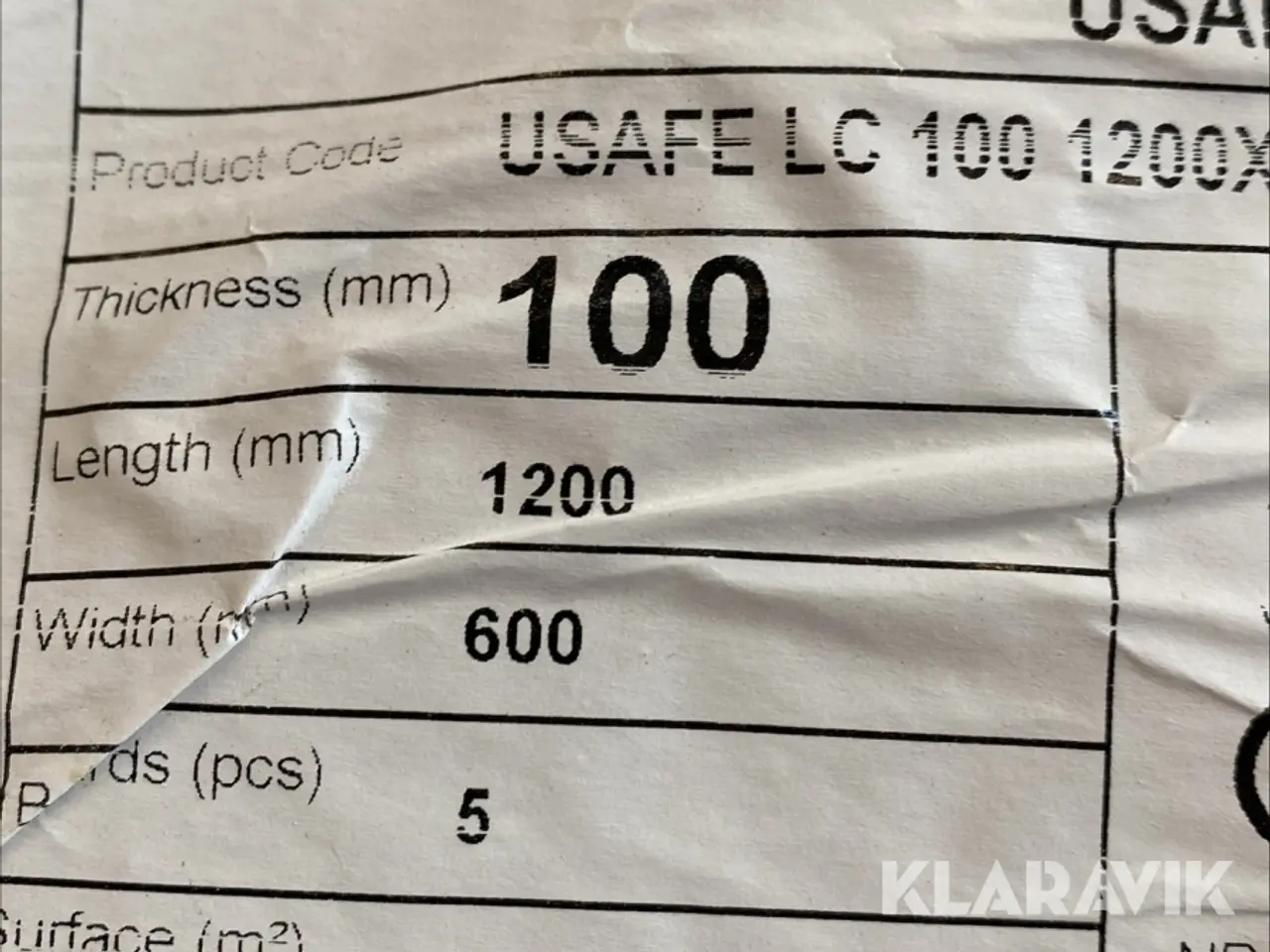 Billede 4 - Isolering Unilin 100 mm 35 styk