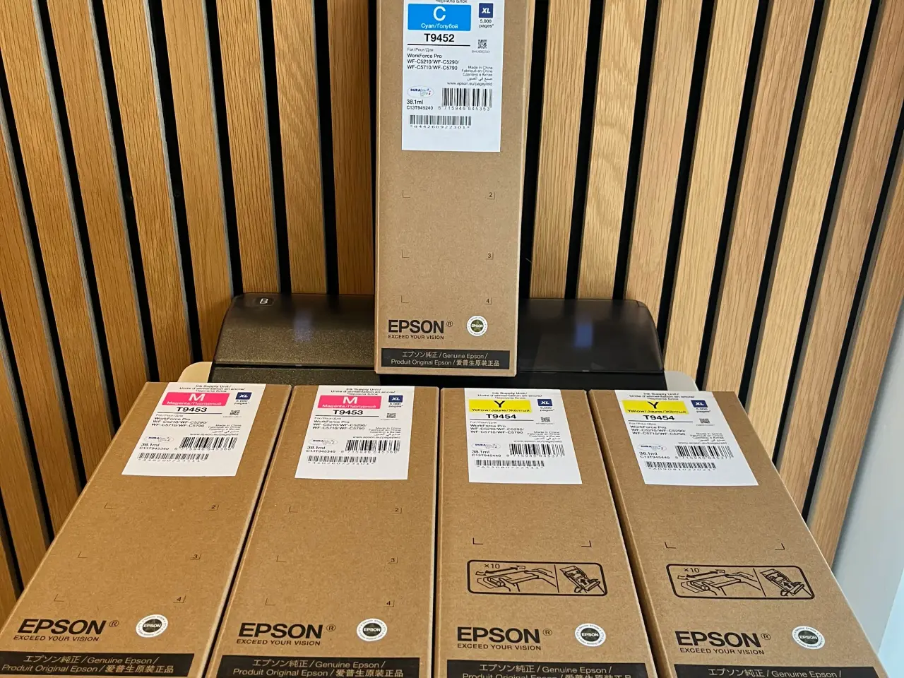 Billede 5 - Epson WorkForce Pro WF-C5290 printer med blækpatro