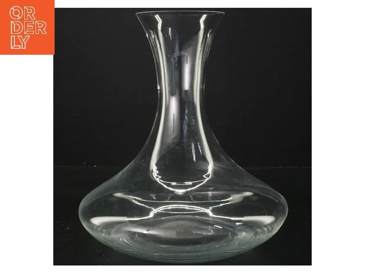 Billede 1 - Flot Glaskaraffel fra RCR (str. 23x22 cm)