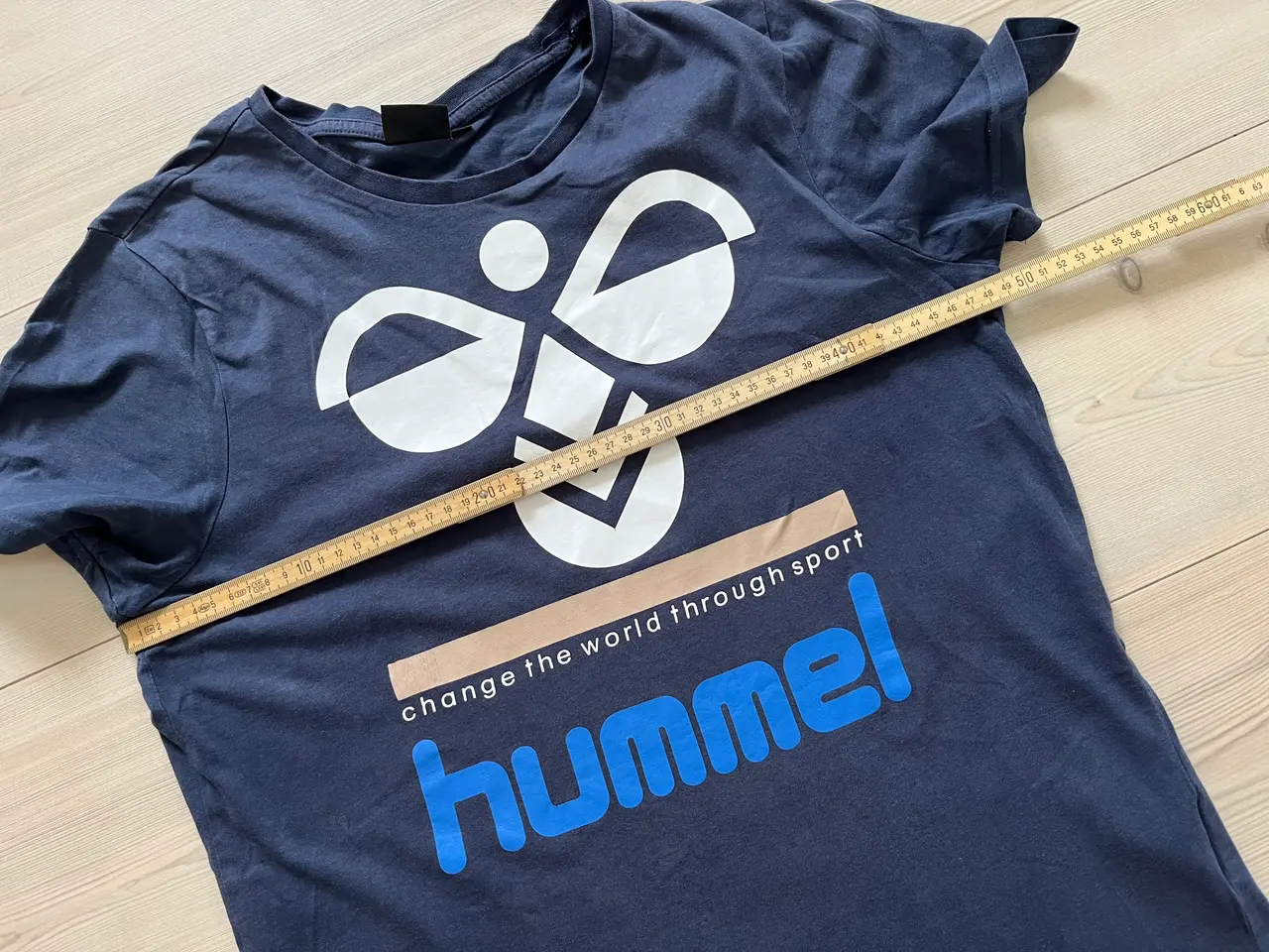 Billede 7 - Hummel blå t-shirt, str M 