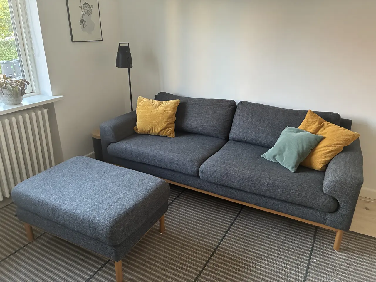 Billede 2 - Sofa og puf 