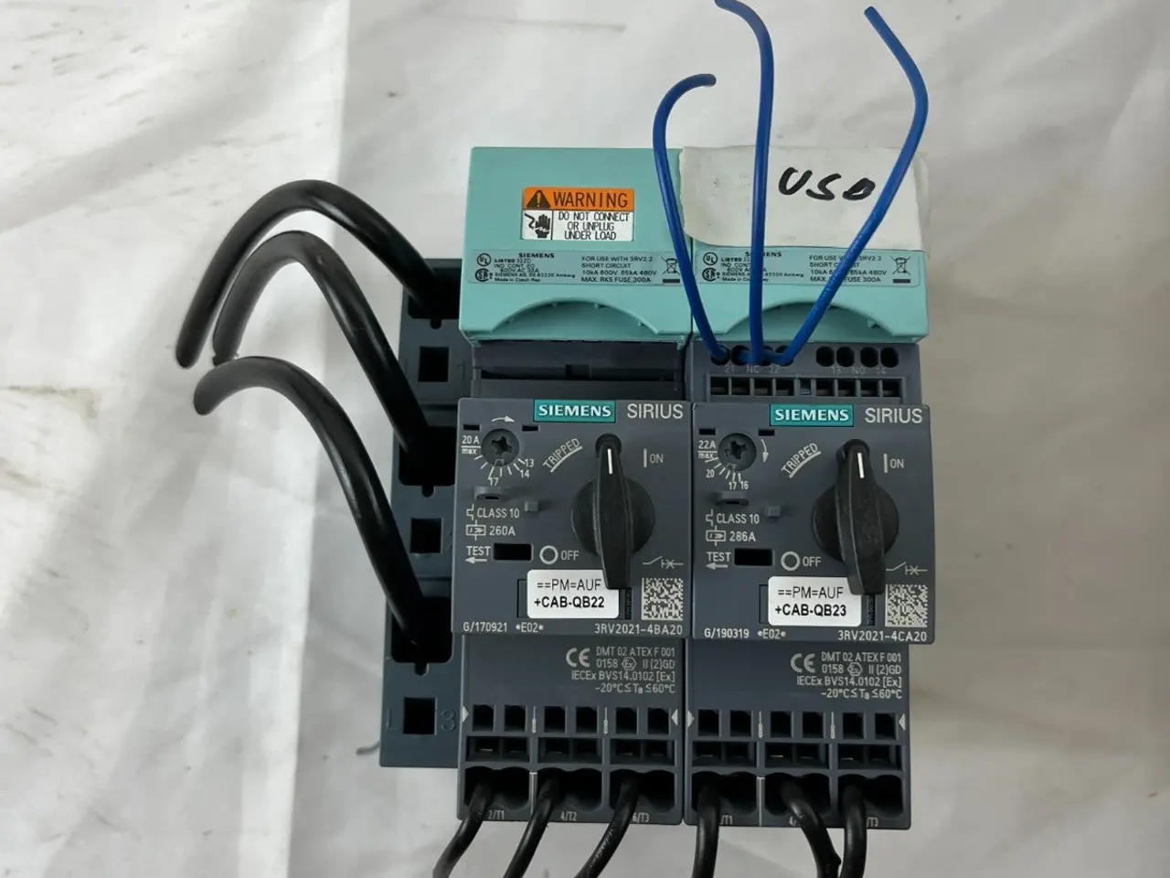 Billede 2 - Siemens Sirius 3RV2021 Motor Protection Breaker