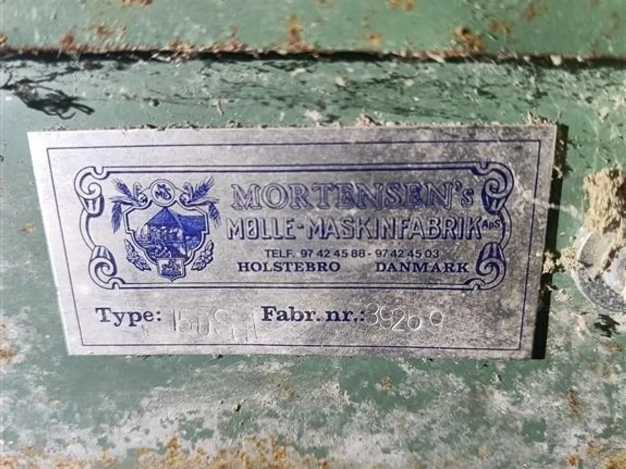 Billede 2 - Mortensen kornvalse 150 SH