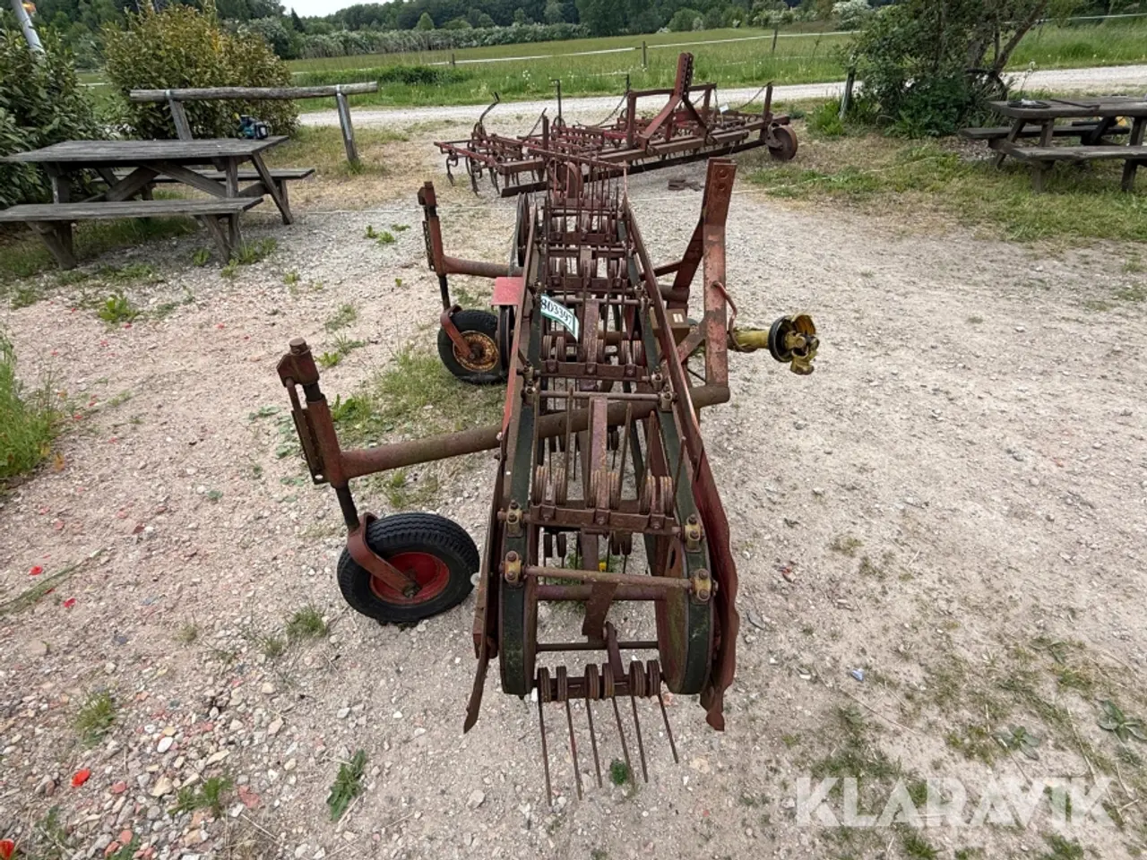 Billede 4 - PTO-drevet siderive-rive/fingerrive HSR 240 R