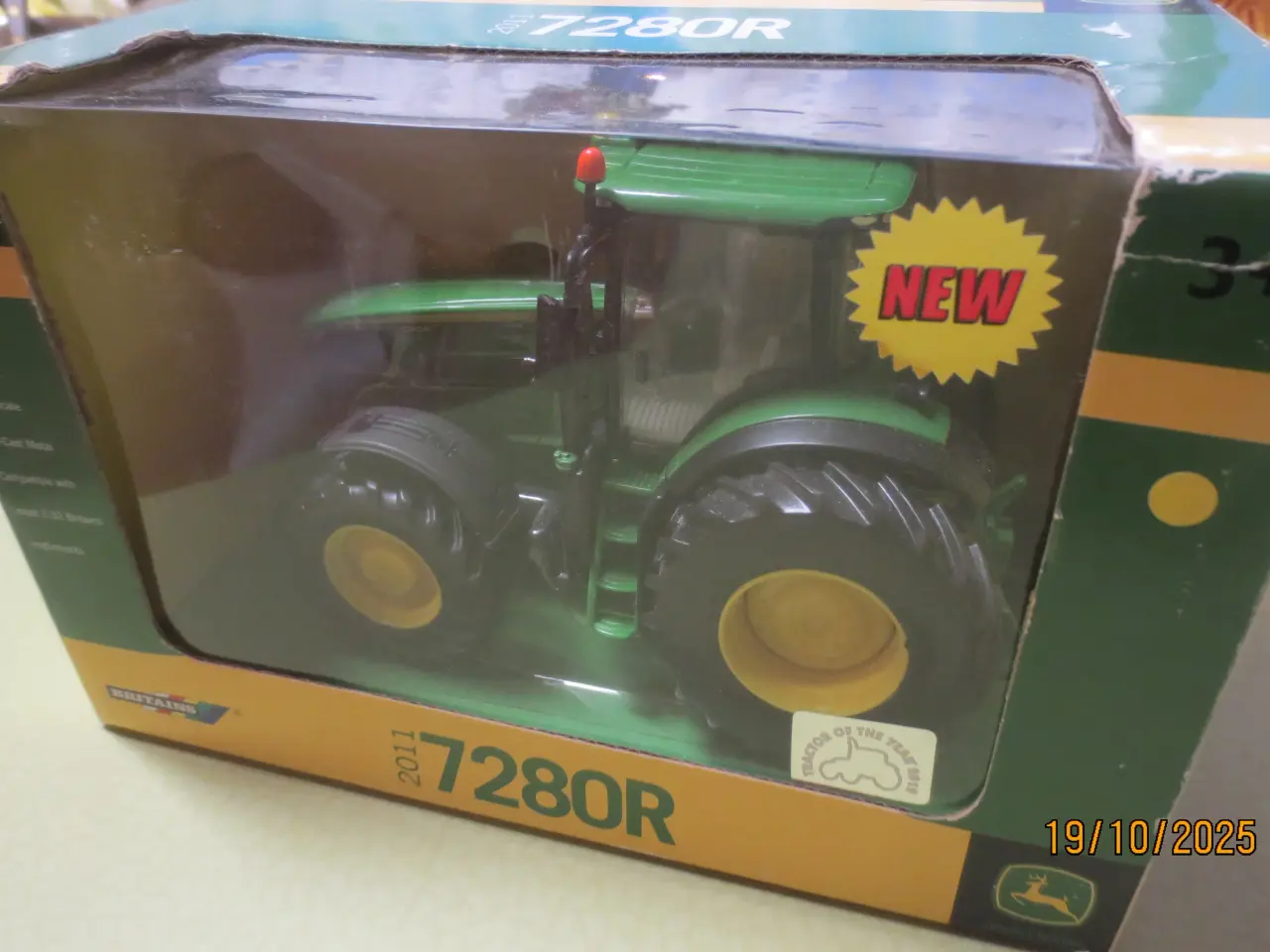 Billede 2 - 1 stk Modeltraktor John Deere 7280 og Case IH CX
