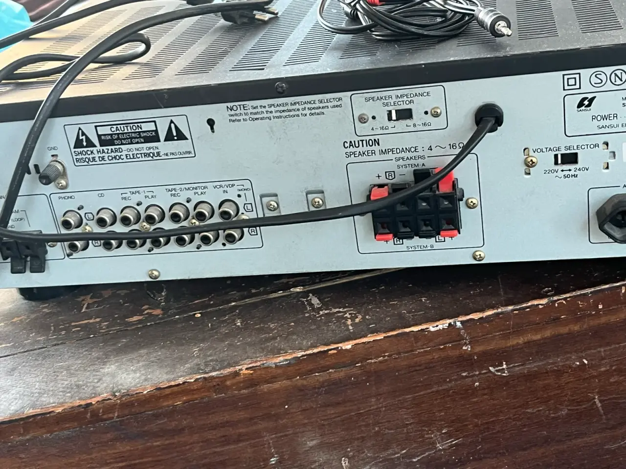 Billede 4 - Sansui RZ -1000 Steteo receiver. Vintage hi fi