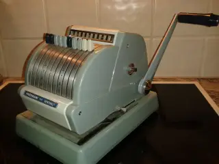 Retro Trykkemaskine til Check.