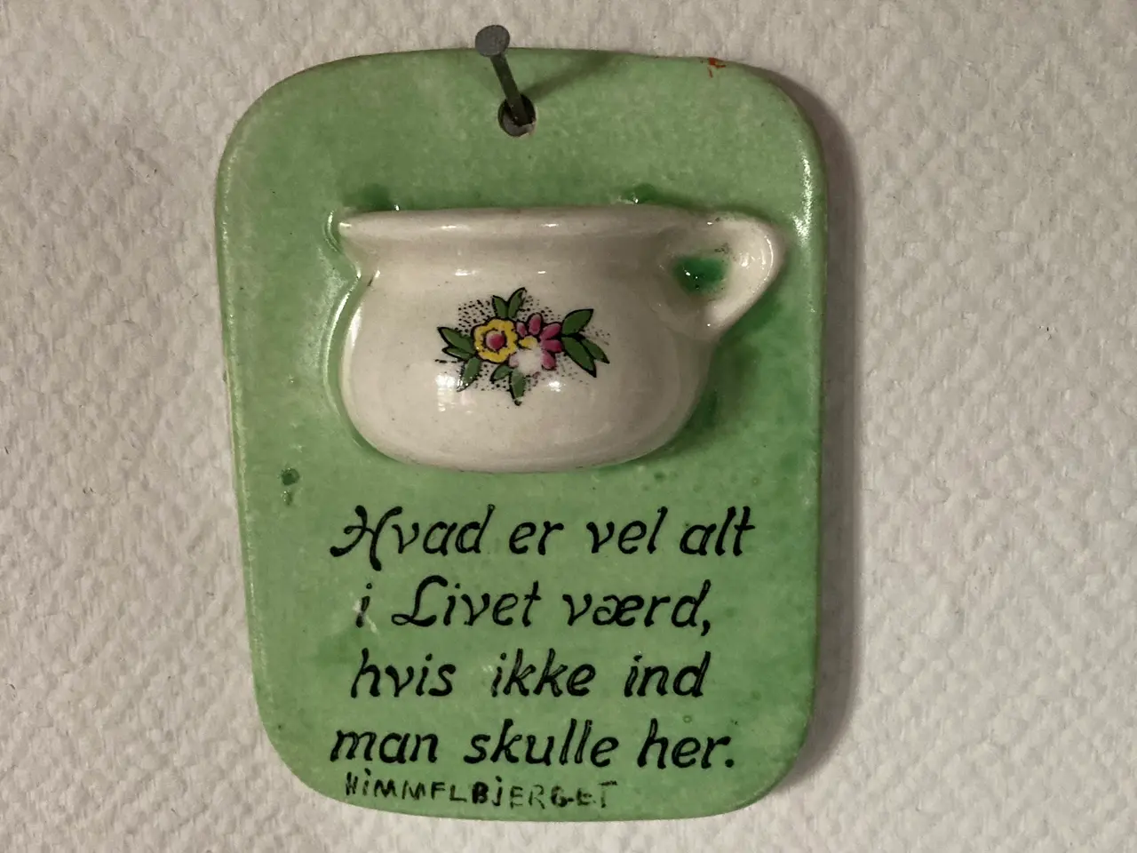 Billede 1 - Toiletskilt porcelæn