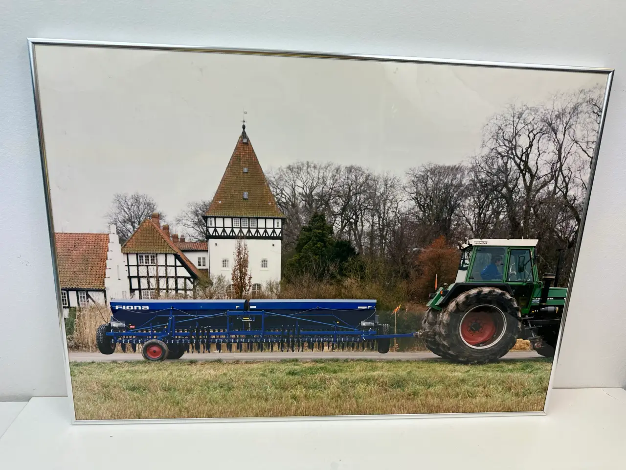 Billede 4 - Originalt foto-kunsttryk på plade (retro)