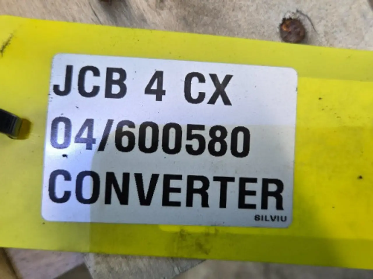 Billede 13 - JCB 4CX Converter 04/600580