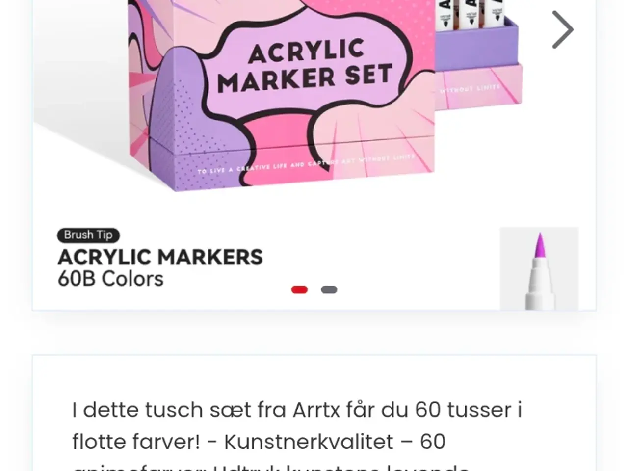 Billede 4 - Artxx Akryl tusser