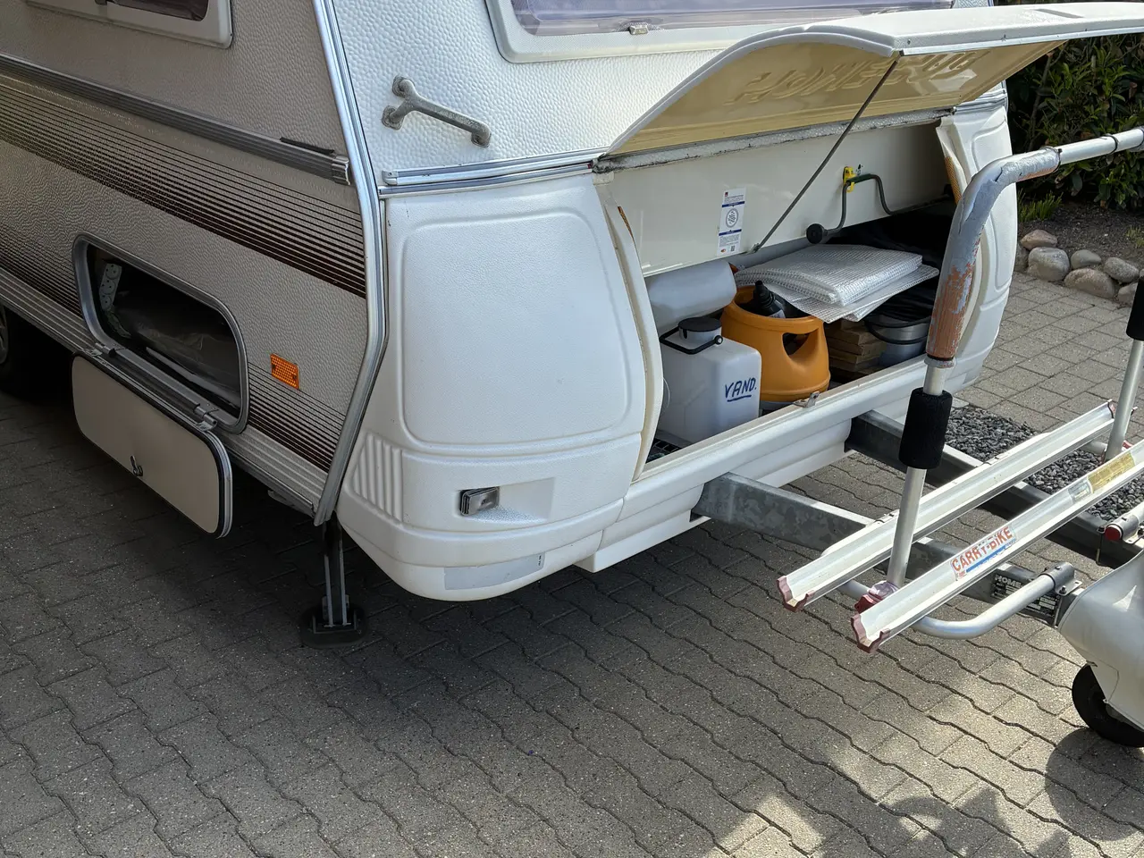 Billede 4 - Velholdt campingvogn med flot fortelt