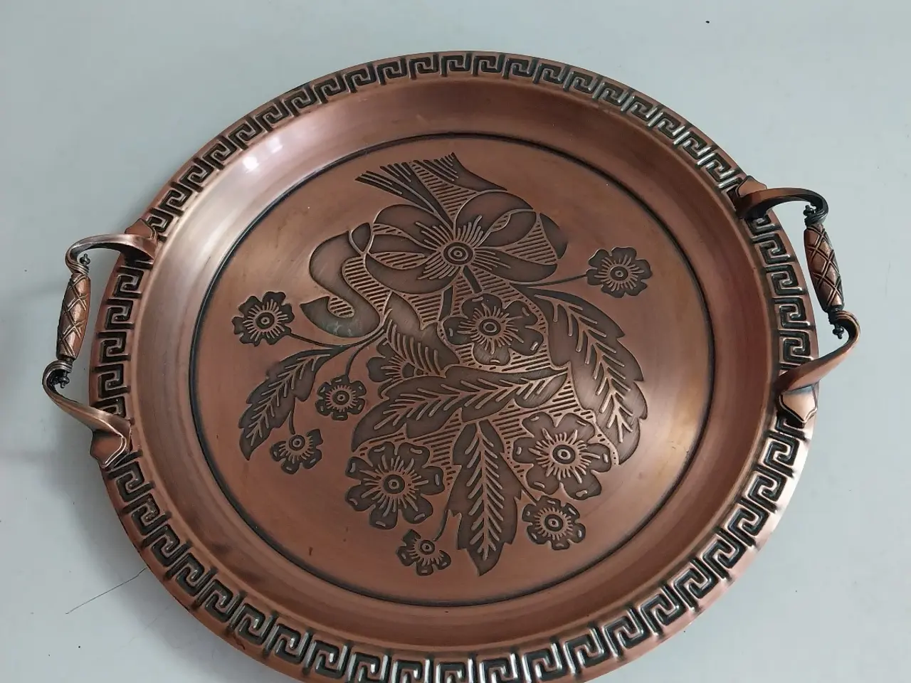Billede 2 - Kobber bakke 34 cm